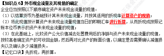 【速記口訣6】《中級(jí)會(huì)計(jì)實(shí)務(wù)》考前速記-外幣現(xiàn)金流量及其現(xiàn)值的確定