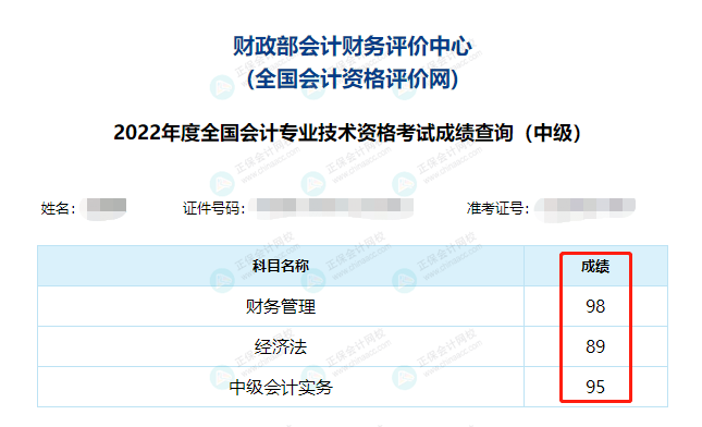 2022中級會計(jì)成績公布后要低調(diào)？但實(shí)力不允許??！必須曬出來！