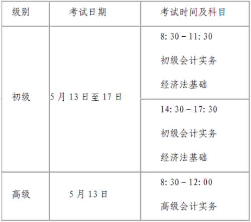 河南漯河發(fā)布2023年高級(jí)會(huì)計(jì)考試報(bào)名簡(jiǎn)章