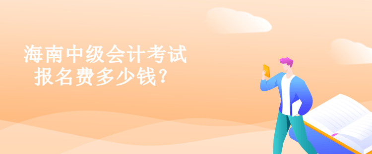 海南中級(jí)會(huì)計(jì)考試報(bào)名費(fèi)多少錢(qián)？