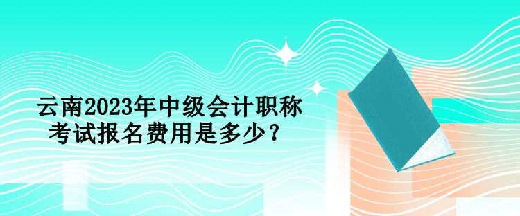 云南2023年中級會計(jì)職稱考試報(bào)名費(fèi)用是多少？