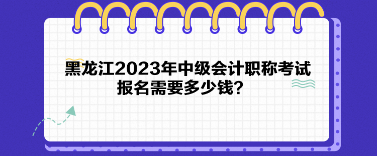 黑龍江2023年中級(jí)會(huì)計(jì)職稱考試報(bào)名需要多少錢？