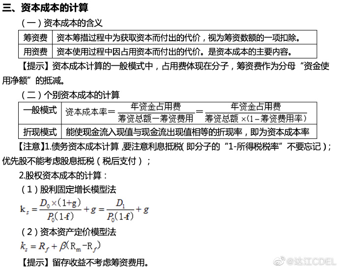 【達者為先】6月9日19時達江中級財務管理應試指南刷題直播