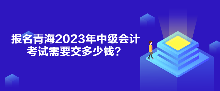 報(bào)名青海2023年中級(jí)會(huì)計(jì)考試需要交多少錢(qián)？