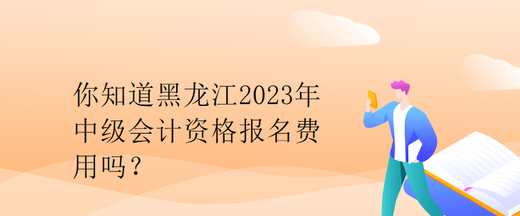 你知道黑龍江2023年中級(jí)會(huì)計(jì)資格報(bào)名費(fèi)用嗎？