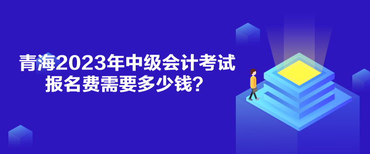 青海2023年中級(jí)會(huì)計(jì)考試報(bào)名費(fèi)需要多少錢？