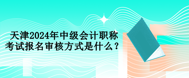 天津2024年中級(jí)會(huì)計(jì)職稱考試報(bào)名審核方式是什么？