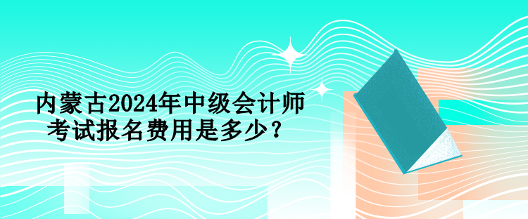 內(nèi)蒙古2024年中級會計師考試報名費用是多少？