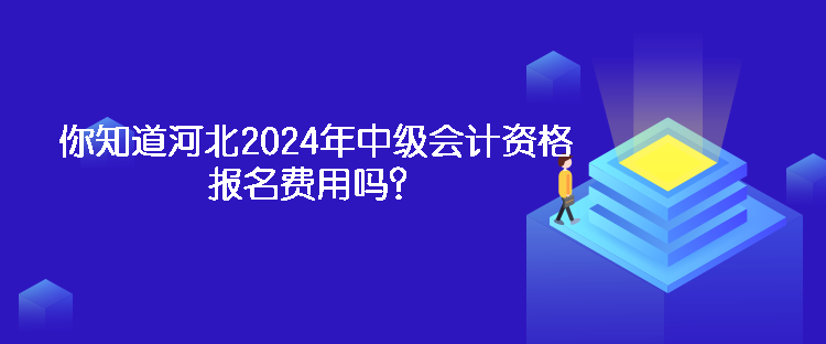 你知道河北2024年中級(jí)會(huì)計(jì)資格報(bào)名費(fèi)用嗎？