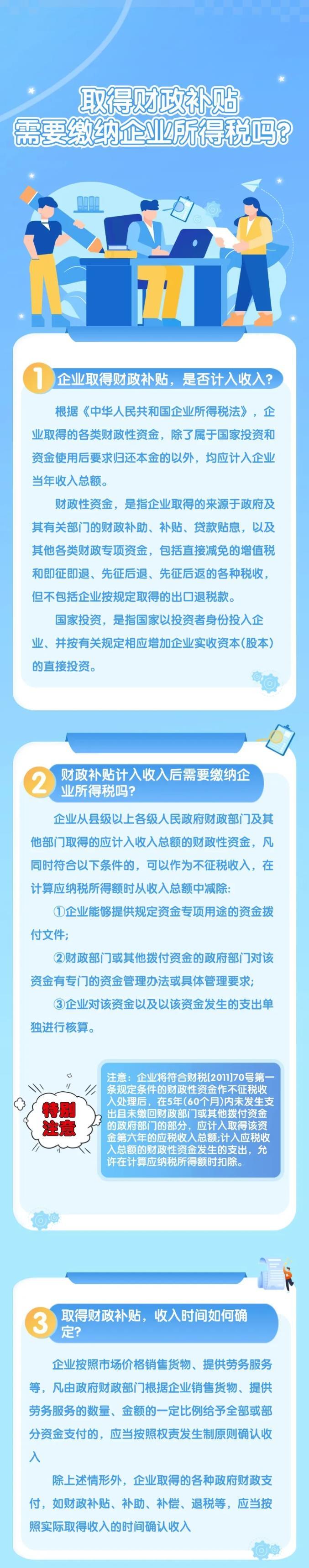 取得財政補貼需要繳納企業(yè)所得稅嗎？