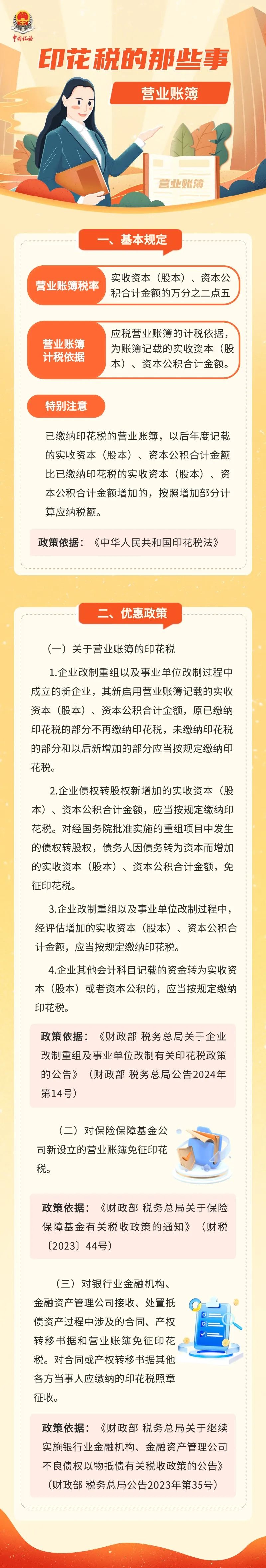 印花稅的那些事——營業(yè)賬簿